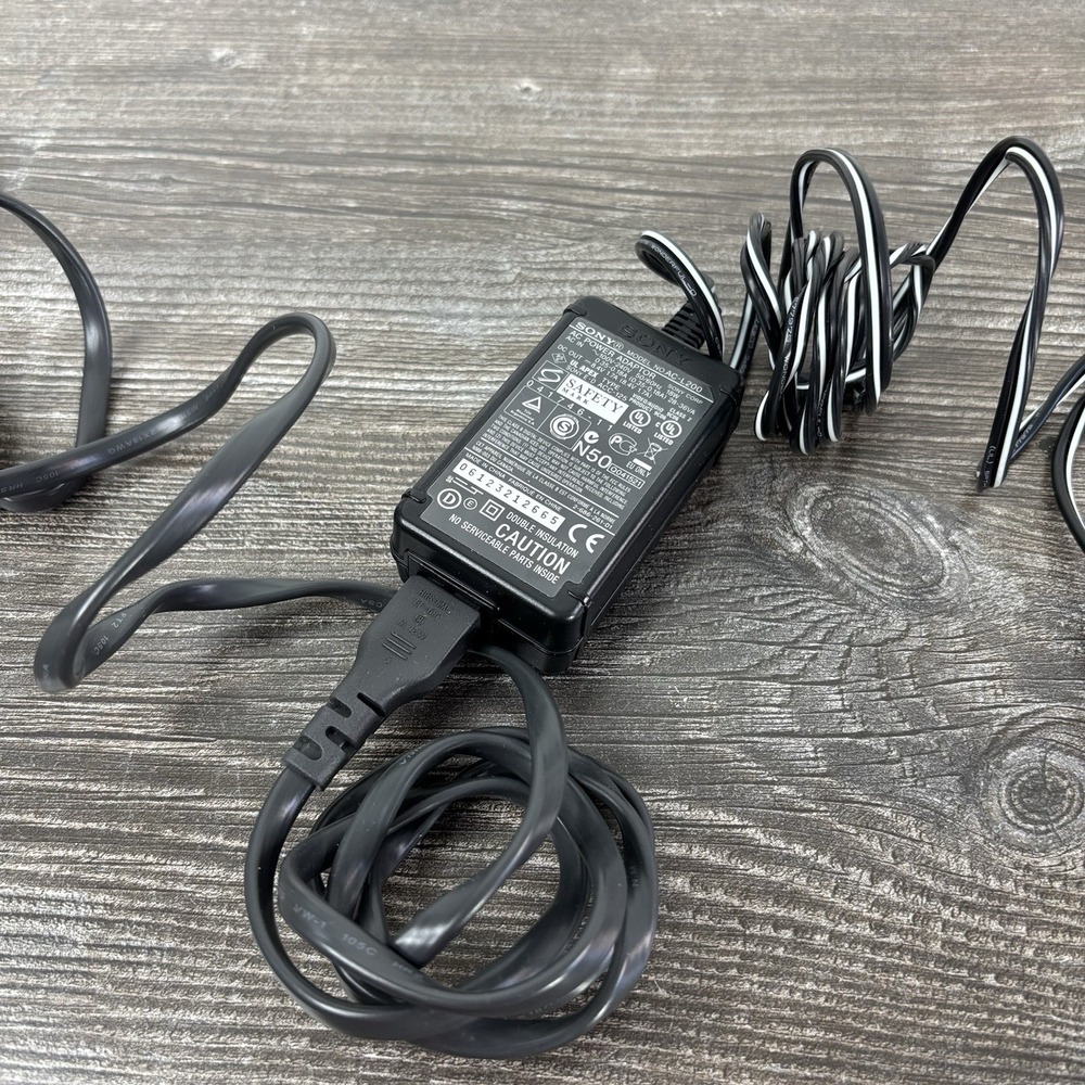 OEM Sony‎ HandyCam AC-L200 Charger AC Adapter Power Supply for MiniDV HDD HD-DVD